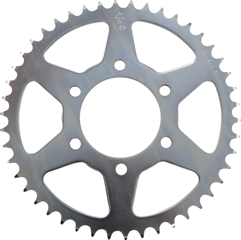 Steel Rear Sprocket Natural For Kawasaki Z 550 GP 1981-1983 - 46T