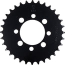 Steel Rear Sprocket Black For Suzuki AP 50 1967-1977 - 32T