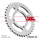 Rear Sprocket Steel Natural For Yamaha RD 125 1974-1976 - 39T