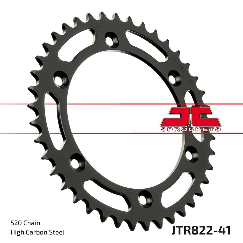 Rear Sprocket Steel Natural For Suzuki PE 250 1977-1980 - 41T