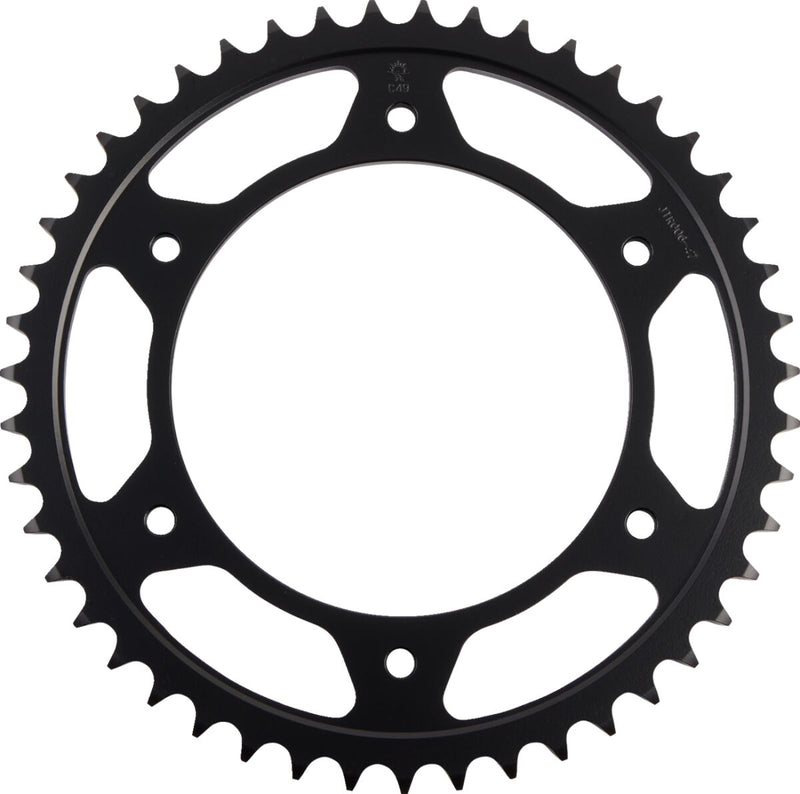 Steel Rear Sprocket Black For BMW F 650 GS 2008 - 47T