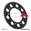 Rear Sprocket Steel Natural For Derbi SENDA 50 DRD R 2003-2011 - 48T