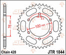 Rear Sprocket Steel Natural For Yamaha YZF-R 125 2008-2016 - 48T