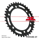 Rear Sprocket Steel Natural For Kawasaki ZX-4 400 1987-1988 - 37T