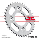 Rear Sprocket Steel Natural For Honda ANF 125 2007-2012 - 37T