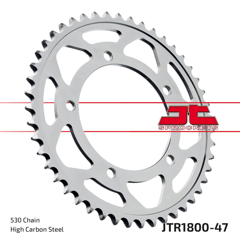 Rear Sprocket Steel Natural For Triumph SPRINT 955 RS 2000-2004 - 47T