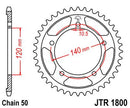 Rear Sprocket Steel Natural For Triumph SPRINT 955 RS 2000-2004 - 47T