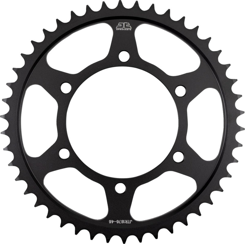 Steel Rear Sprocket Black For Yamaha YZF-R6 600 2006-2025 - 46T