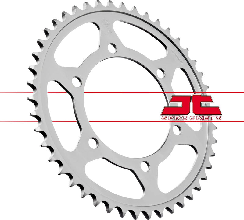 Steel Rear Sprocket Black For Yamaha YZF-R6 600 2006-2025 - 46T
