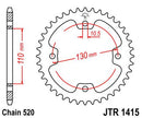 Rear Sprocket Steel Natural For Kawasaki KFX 450 R 2x4 2008-2014 - 36T
