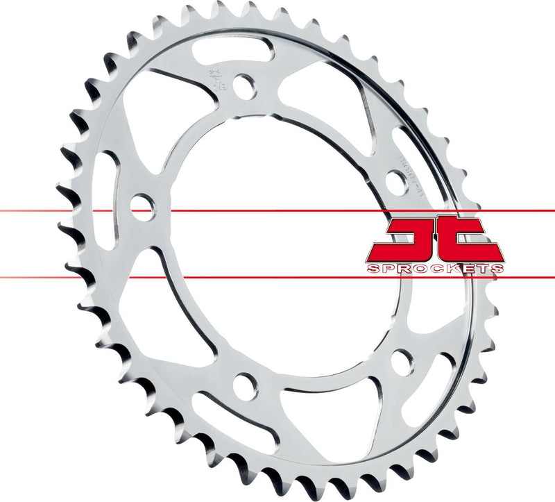 Steel Rear Sprocket Natural For Yamaha YZF-R1 1000 ABS 2015-2024 - 41T