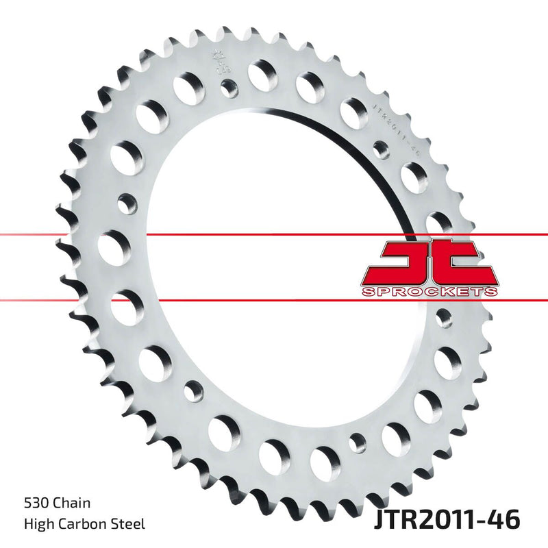 Rear Sprocket Steel Natural For Triumph DAYTONA 955 1997-1998 - 46T