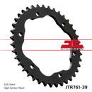 Rear Sprocket Steel Natural For Ducati 1098 2007-2008 - 39T