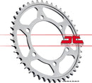 Steel Rear Sprocket Natural For Yamaha YZF-R6 600 2006-2025 - 44T