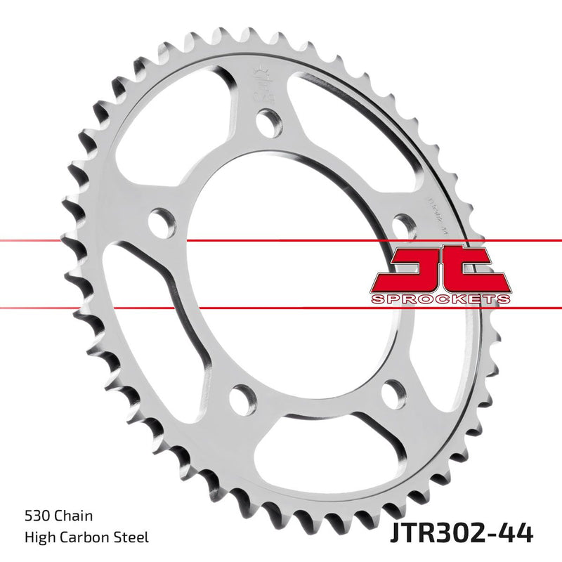 Rear Sprocket Induction Hardened Black Zinc Finish Black / Zinc For Honda CBR 600 F 1991-1996 - 44T