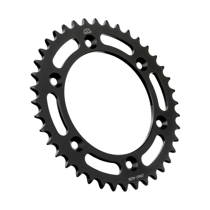 Rear Sprocket Steel Black For KTM EXC 600 LC4 1988-1993 - 40T