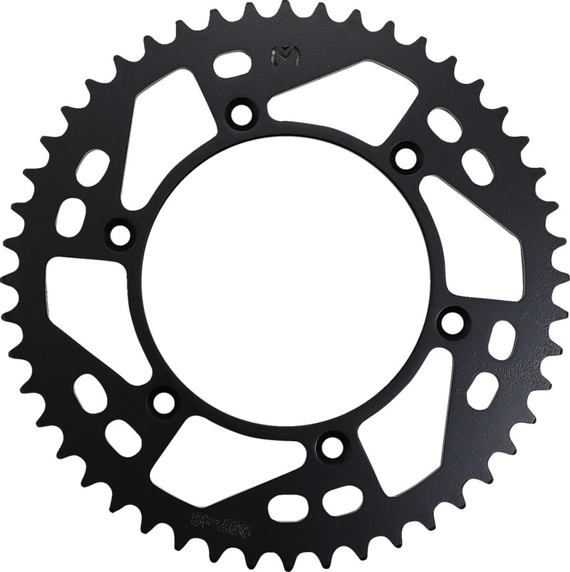 Steel Rear Sprocket Black / Zinc Plated For Husaberg FC 450 2004-2005