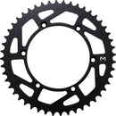 Steel Rear Sprocket Black / Zinc Plated For Kawasaki KDX 250 1980-1994