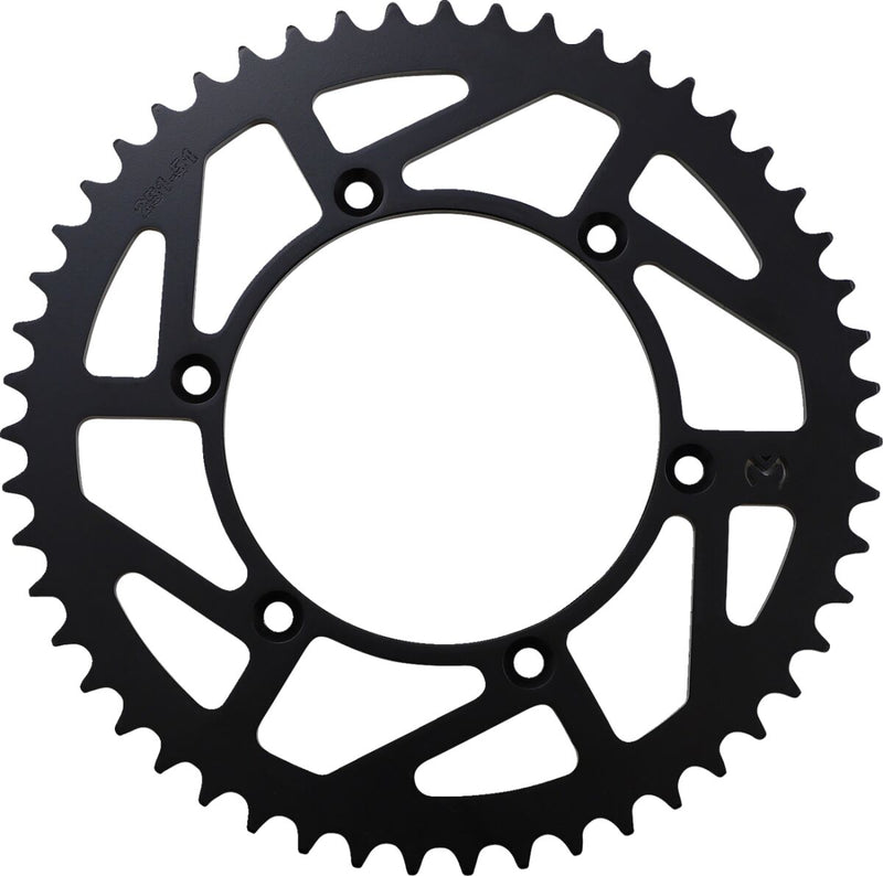 Steel Rear Sprocket Black / Zinc Plated For Yamaha YZ 250 FX 2015-2024