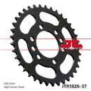Rear Sprocket Steel Black For Suzuki T20 250 1968 - 37T