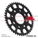 Rear Sprocket Steel Black For Honda CL 175 K 1968-1973 - 44T