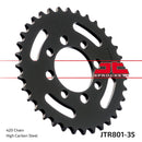 Rear Sprocket Steel Natural For Suzuki AP 50 1967-1977 - 35T