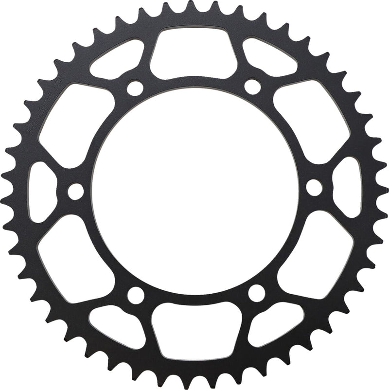 Steel Rear Sprocket Black / Zinc Plated For Honda XL 700 V 2008-2013