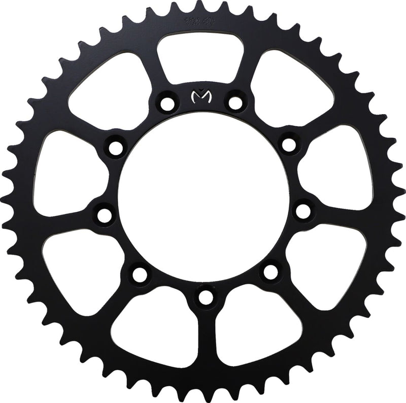 Steel Rear Sprocket Black / Zinc Plated For TM Racing EN 125 2004-2019