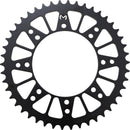 Steel Rear Sprocket Black / Zinc Plated For Kawasaki KLE 400 1991-1999