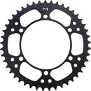Steel Rear Sprocket Black / Zinc Plated For Yamaha DT 250 MX 1980-1982