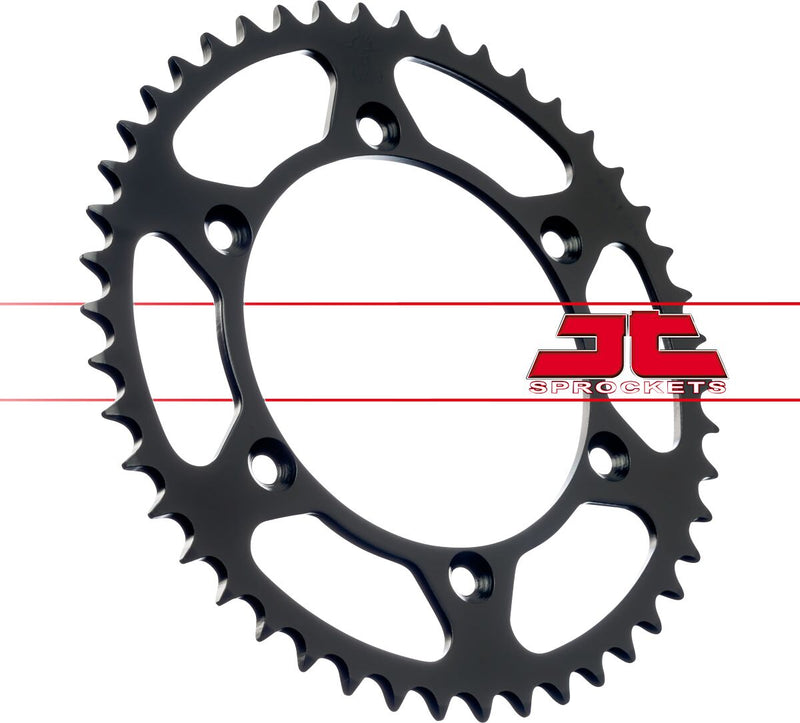 Steel Rear Sprocket Black For Honda XR 500 1979-1980 - 46T