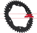 Steel Rear Sprocket Black For Ducati 1098 2007-2008 - 41T