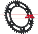 Steel Rear Sprocket Black For KTM EXC 600 LC4 1988-1993 - 41T