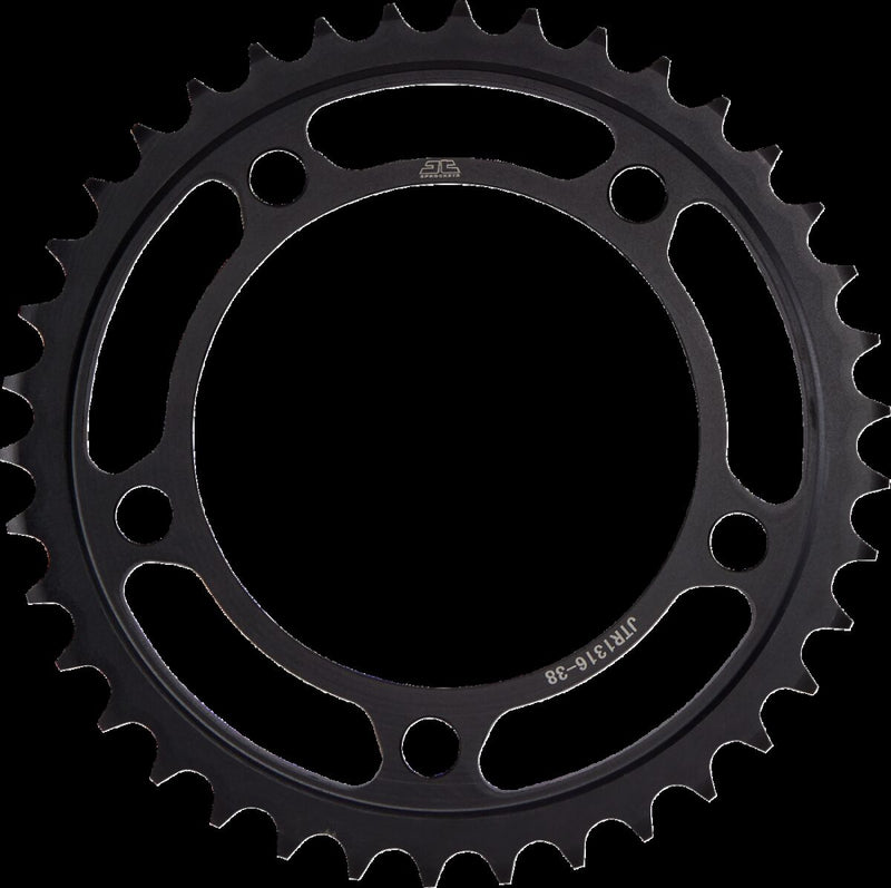 Steel Rear Sprocket Black For Honda NC 700 D ABS 2012-2013 - 38T