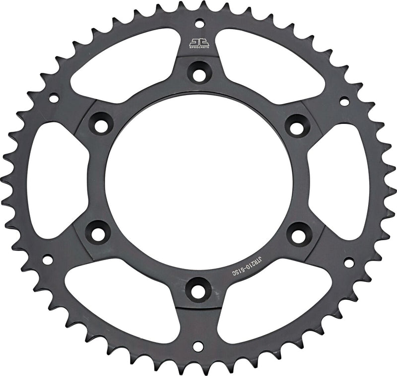 Sprocket Black For Honda CR 125 R 1982-2007 - 51T