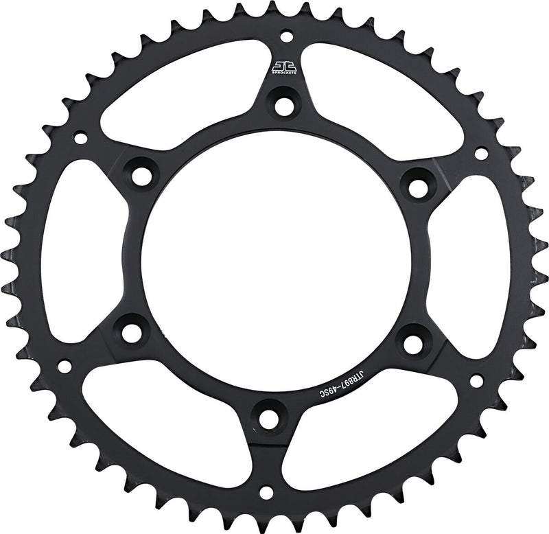 Sprocket Black For KTM EXC 600 LC4 1988-1993 - 49T