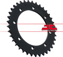 Steel Rear Sprocket Black For Kawasaki KLR 500 1987-1988 - 37T