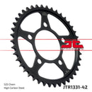 Rear Sprocket Induction Hardened Black Zinc Finish Black / Zinc For Honda CRF 1100 L ABS 2020-2025 - 42T