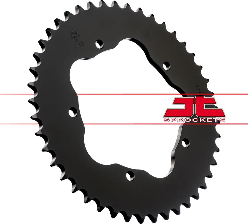 Steel Rear Sprocket Black For Ducati 916 SP 1994-1996 - 45T