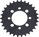 Steel Rear Sprocket Black For Suzuki AP 50 1967-1977 - 30T
