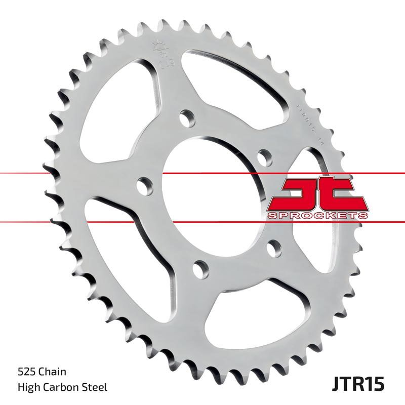Rear Sprocket Steel Natural For Benelli LEONCINO 500 ABS 2017-2018 - 44T