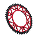 Twinstar Steel/Aluminum Hybrid Sprocket Black / Red For Honda CR 125 R 1982-2007 - 48T