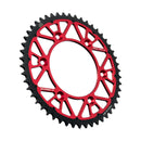 Twinstar Steel/Aluminum Hybrid Sprocket Black / Red For Honda CR 125 R 1982-2007 - 50T