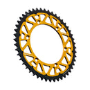 Twinstar Steel/Aluminum Hybrid Sprocket Black / Gold For Kawasaki KLX 250 1979-2020 - 48T