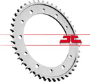 Steel Rear Sprocket Natural - 45T