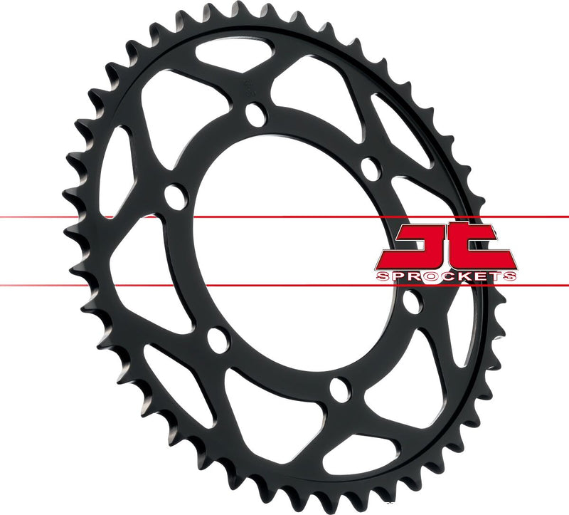 Steel Rear Sprocket Black For Triumph DAYTONA 675 2006-2015 - 44T