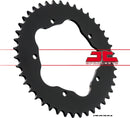 Steel Rear Sprocket Black For Ducati MONSTER 800 S2R 2005-2007 - 43T