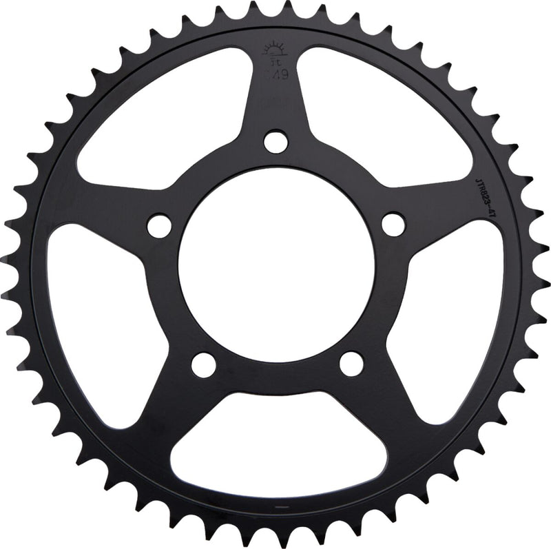 Steel Rear Sprocket Black For Suzuki SFV 650 2009-2015 - 47T