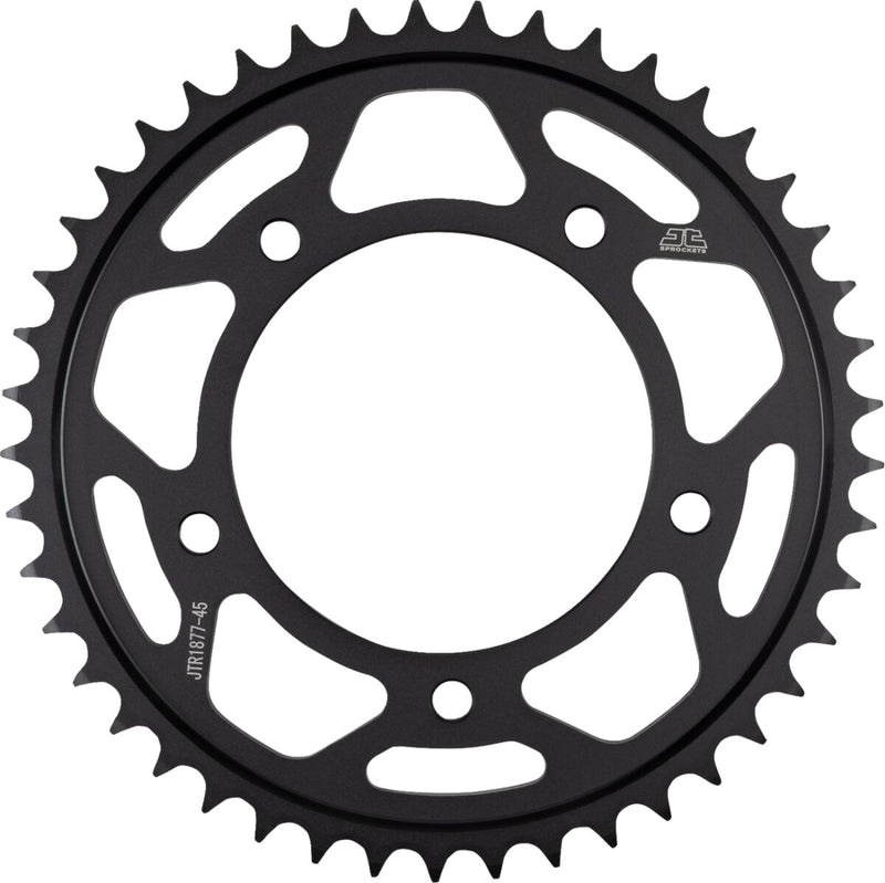 Rear Sprocket Black For Yamaha YZF-R1 1000 ABS 2015-2024 - 45T