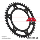 Rear Sprocket Steel Black For Honda CRF 300 L 2021-2024 - 42T